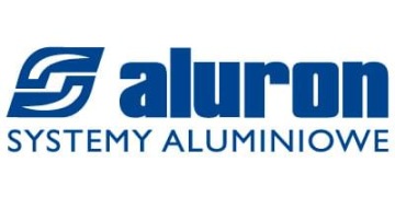 Logo firmy Aluron Systemy Aluminiowe.