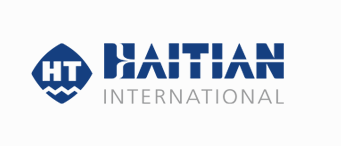 Logo firmy Haitian International – producenta wtryskarek do przetwórstwa tworzyw sztucznych.